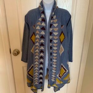 Anthro Fiets Voor Drape Cardigan